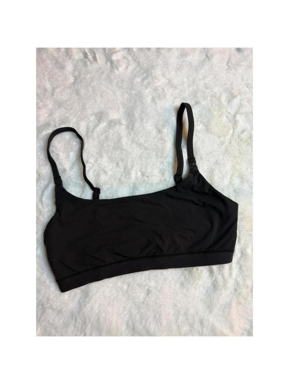 SKIMS Maternity Nursing Bra Onyx XS NWOT
